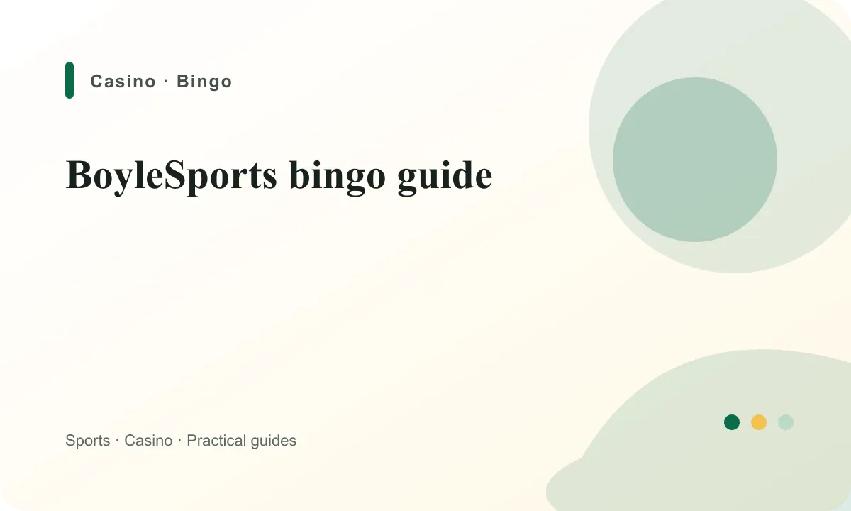 BoyleSports Ireland BoyleSports bingo guide guide