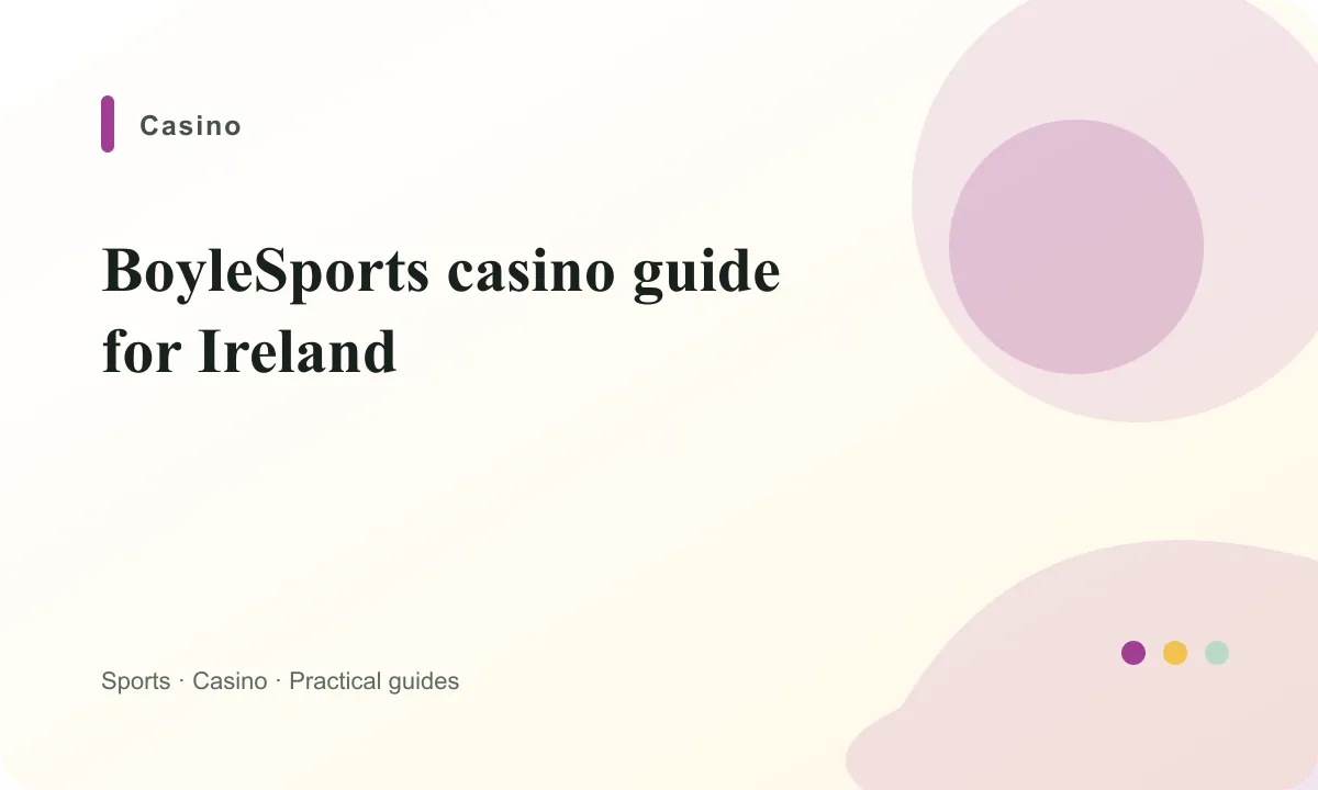 BoyleSports Ireland BoyleSports casino guide for Ireland guide
