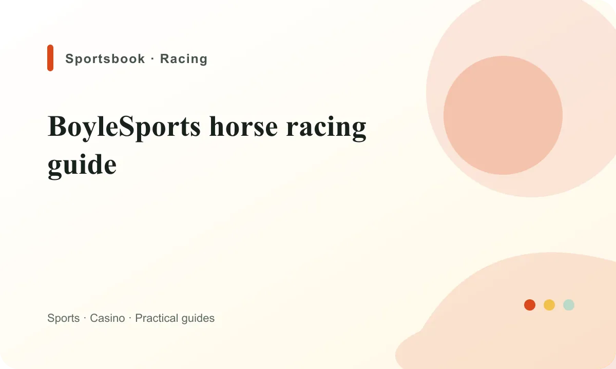 BoyleSports Ireland BoyleSports horse racing guide guide