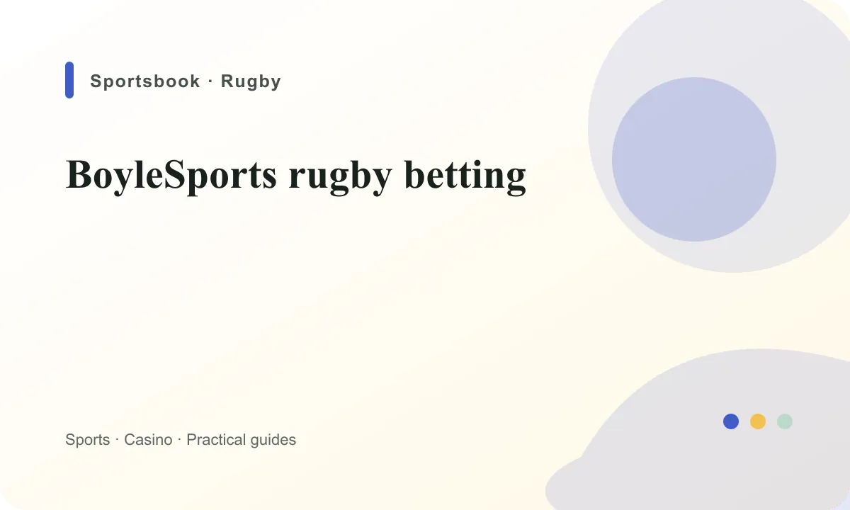 BoyleSports Ireland BoyleSports rugby betting guide