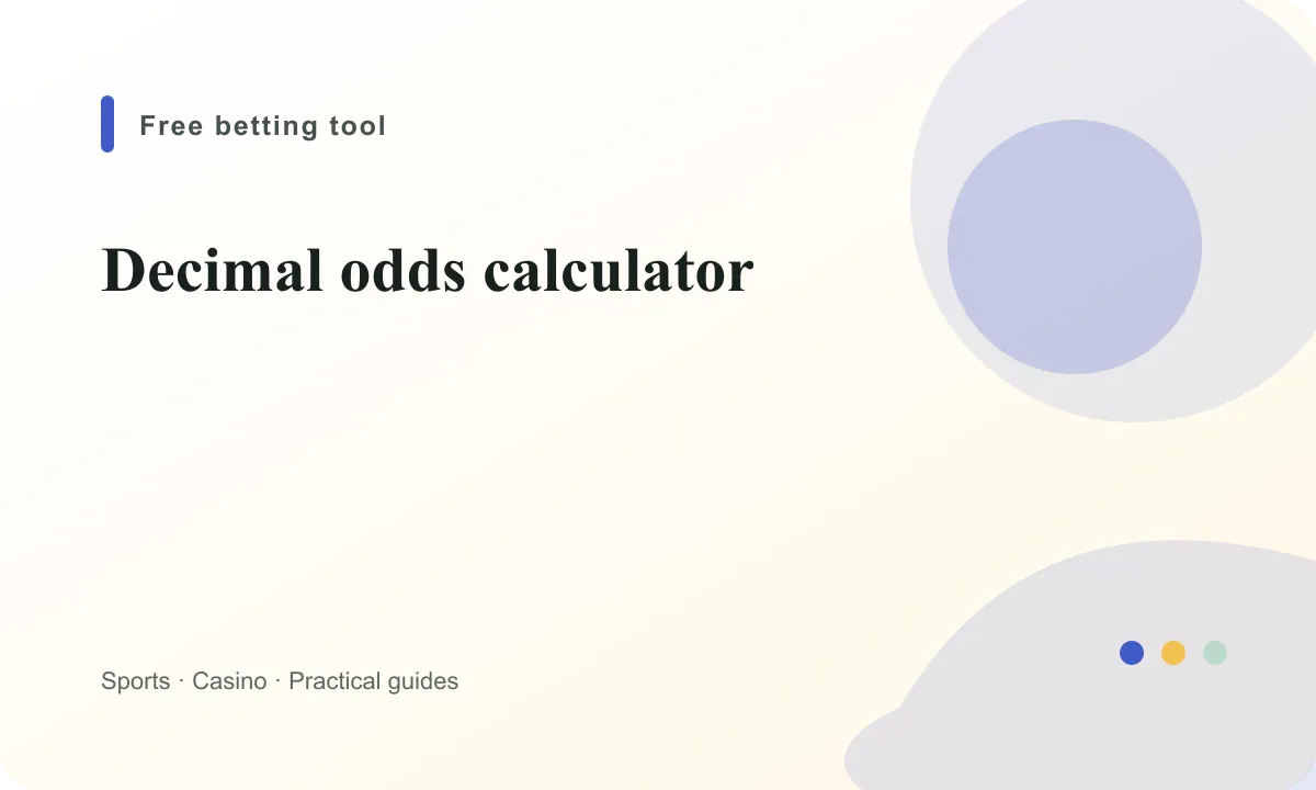 BoyleSports Ireland Decimal odds calculator guide