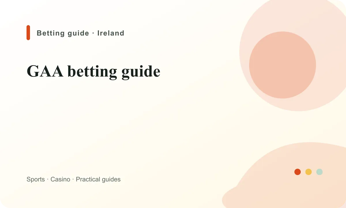 BoyleSports Ireland GAA betting guide guide