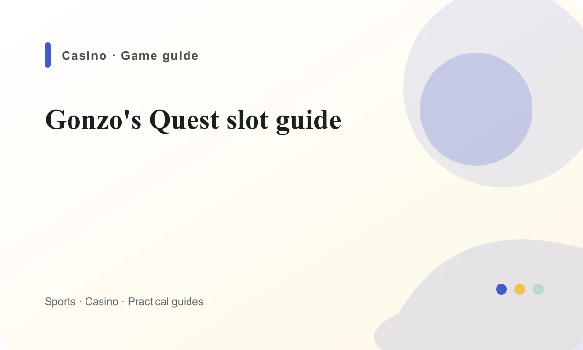 BoyleSports Ireland Gonzos Quest slot guide guide