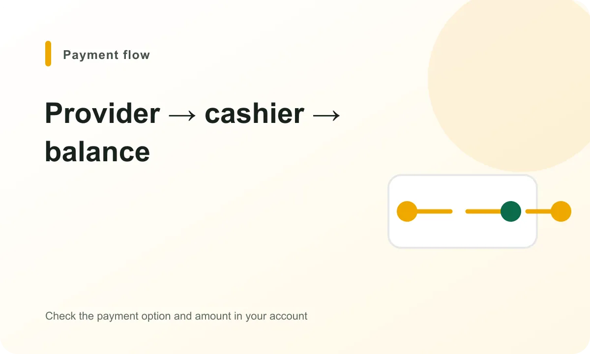 Wallet payment route into BoyleSports balance