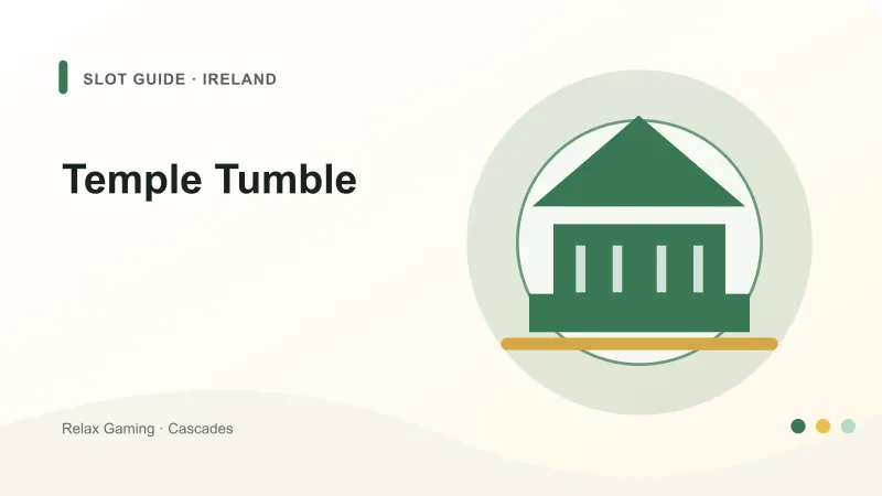 Temple Tumble slot guide artwork
